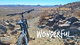 3 Good Downhill Trails at Desert Hills Trailhead in Phoenix Arizona [upl. by Surtimed958]