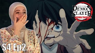 The truth about Giyu  Demon Slayer Kimetsu No Yaiba Season 4 Episode 2 Reaction [upl. by Leahcimaj876]