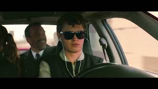 Bizzey Traag slowed  Baby Driver Chase Scene Edit  Bass Boosted  4K [upl. by Oigufer422]