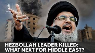 Hezbollah leader Nasrallah killed in Israeli airstrike on Beirut [upl. by Doner]