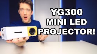 YG300 LED PROJECTOR REVIEW [upl. by Johst904]