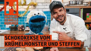 Schnelle Schokokekse vom Krümelmonster und Steffen [upl. by Hereld]