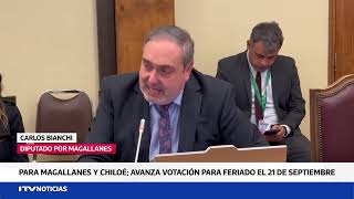 Comisión de Gobierno Interior aprueba por unanimidad el 21 de septiembre como feriado regional [upl. by Eynenihc398]