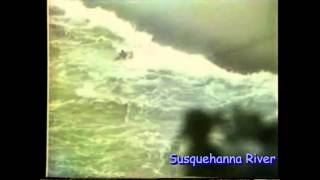 Binghamton New York Susquehanna River Dam Rescue Attempt Sept 1975 [upl. by Spiegel]