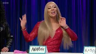 Pangina Heals As Mariah Carey On The Snatch Game  Rupauls Drag Race UK VS The World [upl. by Ernesta]