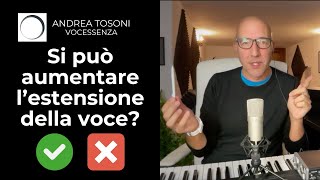 Come ampliare lestensione ehm diciamo la tessitura Buona pratica vocale ATosoni vocalcoach [upl. by Iroc953]