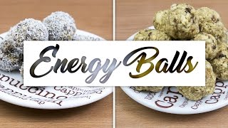 PROSTE ZDROWE SŁODYCZE  ENERGY BALLS  FIT  PRZEPIS  Blogodynka [upl. by Dlnaod]