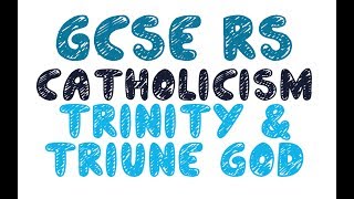 GCSE RE Catholic Christianity  Trinity in the Bible  By MrMcMillanREvis [upl. by Ecaidnac]