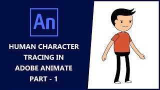 2D Character tracing in detailed using Adobe Animate CC in Hindi Part 1  2D Animation full Course [upl. by Norby]