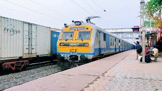 Bhusawal To Badnera Memu Departure [upl. by Enoid177]