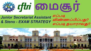 CFTRI  Food Technological Research Institute MYSURU  Exam Strategy [upl. by Reklaw421]