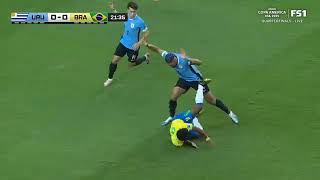 Brazil Vs Uruguay 42 Highlights  Copa America 2024  Brazil lost [upl. by Esaj]