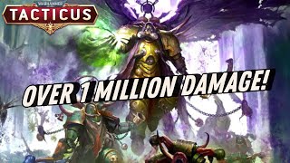 Mortarion Guild Raid  Over One Million Damage [upl. by Aigil]