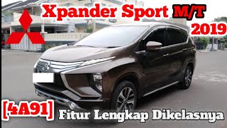 Mitsubishi Xpander Sport 15 MT 4A91 2019  AHF OTO [upl. by Aciraj852]