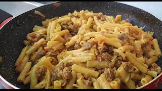 MACARRONES CON CARNE DELICIOSO COCINA SABOR [upl. by Yekcin]