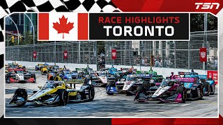 INDYCAR HIGHLIGHTS Ontario Honda Dealers Indy Toronto [upl. by Ebocaj]