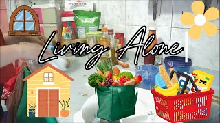 Living Alone in a 4000 PHP Apartment in the Philippines 69  PCOS amp Hormonal Journey  Grocery [upl. by Clynes728]