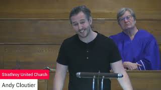 Strathroy United Church Sermon  Andy Cloutier Amy Beach Johann Kaspar Mertz Olivier Messianen [upl. by Rinaldo]