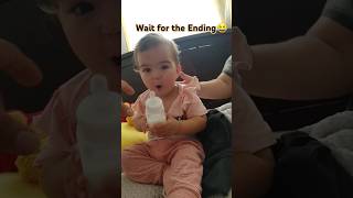 Dadhurry up already 😂 funny hilarious jokes laugh lol babybottles angrybaby adorable wow [upl. by Alyks67]