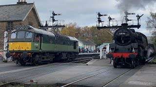 North Yorkshire Moors Railway  30th amp 31st October 2024 [upl. by Inol119]