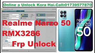 Realme Narzo 50 RMX3286 Frp Unlock Octoplus FRP Tool by Mobile Unlock Fix [upl. by Imeon]