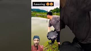 Amazing fishing 😱🔥fishing shortsviral youtubeshorts trending [upl. by Ramar]