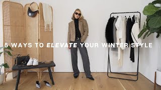 HERES HOW TO MAKE YOUR WINTER STYLE LESS BORING ELEVATE YOUR OUTFITS IN 5 STEPS [upl. by Ichabod936]