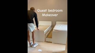 Create Your DREAM Guest Bedroom With This IKEA Trundle Bed Hack [upl. by Screens993]