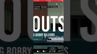 Outside  Blueface ft OG Bobby Billions Fast [upl. by Eelsew]