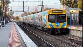 Comeng passing through Seaford Station Melbourne [upl. by Yurik]