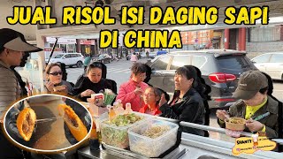 JUAL RISOL ISI DAGING SAPI YANG GURIH DI CHINA LARIS MANIS SAMPAI ADA YANG TIDAK KEBAGIAN 😅💗 [upl. by Randell]