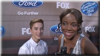 Daniel Seavey amp Adanna Duru  Wild Card and Mirror Practice  American Idol Season 14 Top 11 [upl. by Hahn]