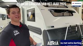 Adria Action 361 LH 3055 extra korting FULL OPTIONS  2025 caravan nieuw review [upl. by Ekusuy956]