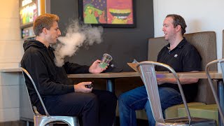 Vaping During a Job Interview [upl. by Nollad296]