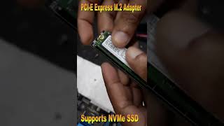 PCIE to M2 Adapter NVMe SSD M2 PCIE X1 [upl. by Mora871]