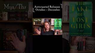 Mystery Thriller Anticipated Release booktube books [upl. by Kral]