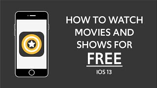 How to watch Movies and Shows FREE NO Jailbreak iOS 135 NO REVOKE [upl. by Dorolice172]