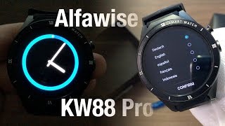 Alfawise KW88 Pro 3G Smartwatch  Unboxing [upl. by Bullen731]