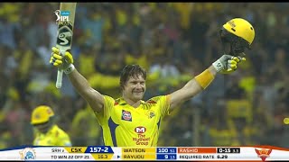 CSK vs SRH IPL Final Match Full Highlights  IPL 2018 CSK vs SRH Full Match Highlights  watson [upl. by Karie352]