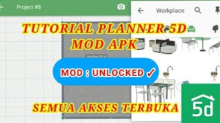 Tutorial Planner 5D Mod Apk  Semua Akses Terbuka [upl. by Cir334]