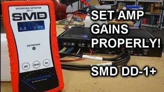 How to set Amplifier Gains the right way  the New SMD DD1  Distortion Detector PLUS [upl. by Saber]