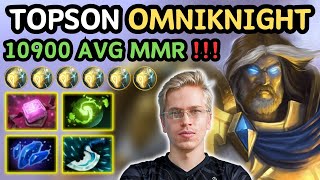 🔥 TOPSON OMNIKNIGHT Midlane Highlights 753d 🔥 Insane Hammer Damage NEW Midlane Hero  Dota 2 [upl. by Grochow]