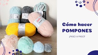 Pompony z włóczki DIY  POM POM MAKER [upl. by Tiebout]