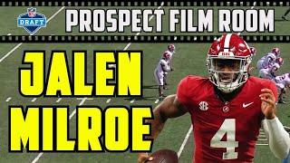 Jalen Milroe FILM REVIEW  2025 NFL Draft Prospect [upl. by Anabal518]