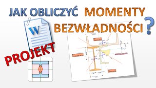 Jak obliczyć projekt  momenty bezwładności [upl. by Darice]