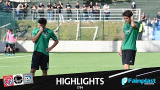 Highlights 7° Fossombrone  AtlAscoli10 [upl. by Winnifred]