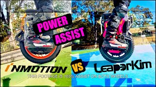 Testing Lynx’s new tricks POWER ASSIST LEAPERKIM amp INMOTION A look at how they roll side by side [upl. by Bekah28]