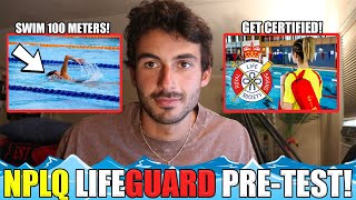 HOW TO SURVIVE THE NPLQ LIFEGUARD UK SWIM PRETEST PASS 100 [upl. by Floris233]