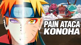 🔴Pain Invade Konoha La Historia COMPLETA en 1 VIDEO  Naruto Shippuden [upl. by Orhtej]