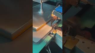 Leather edge himing process Goodtools and machinery make work easy [upl. by Fakieh566]